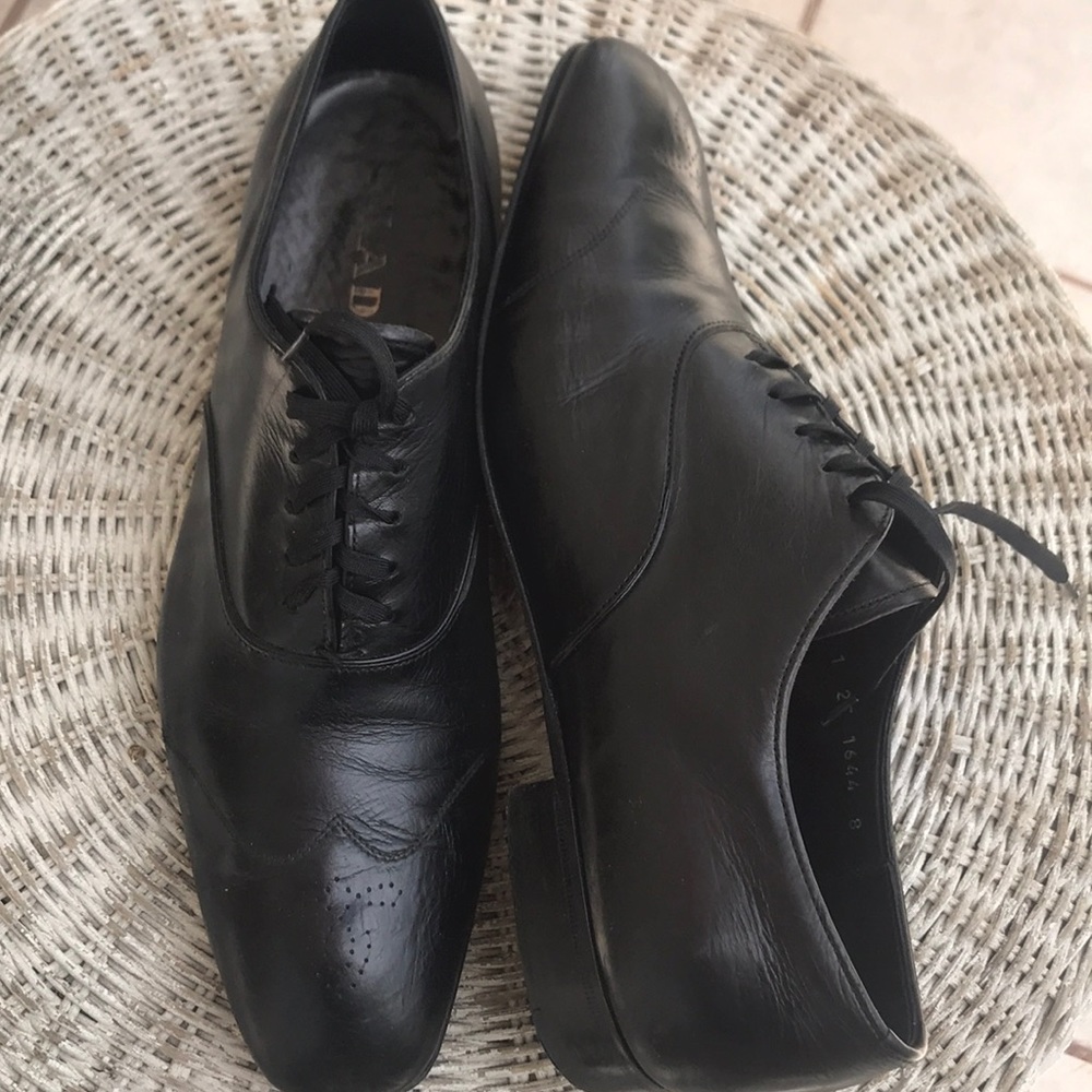 Prada Leather Mans Oxford style size 10 US - Picture 5 of 8